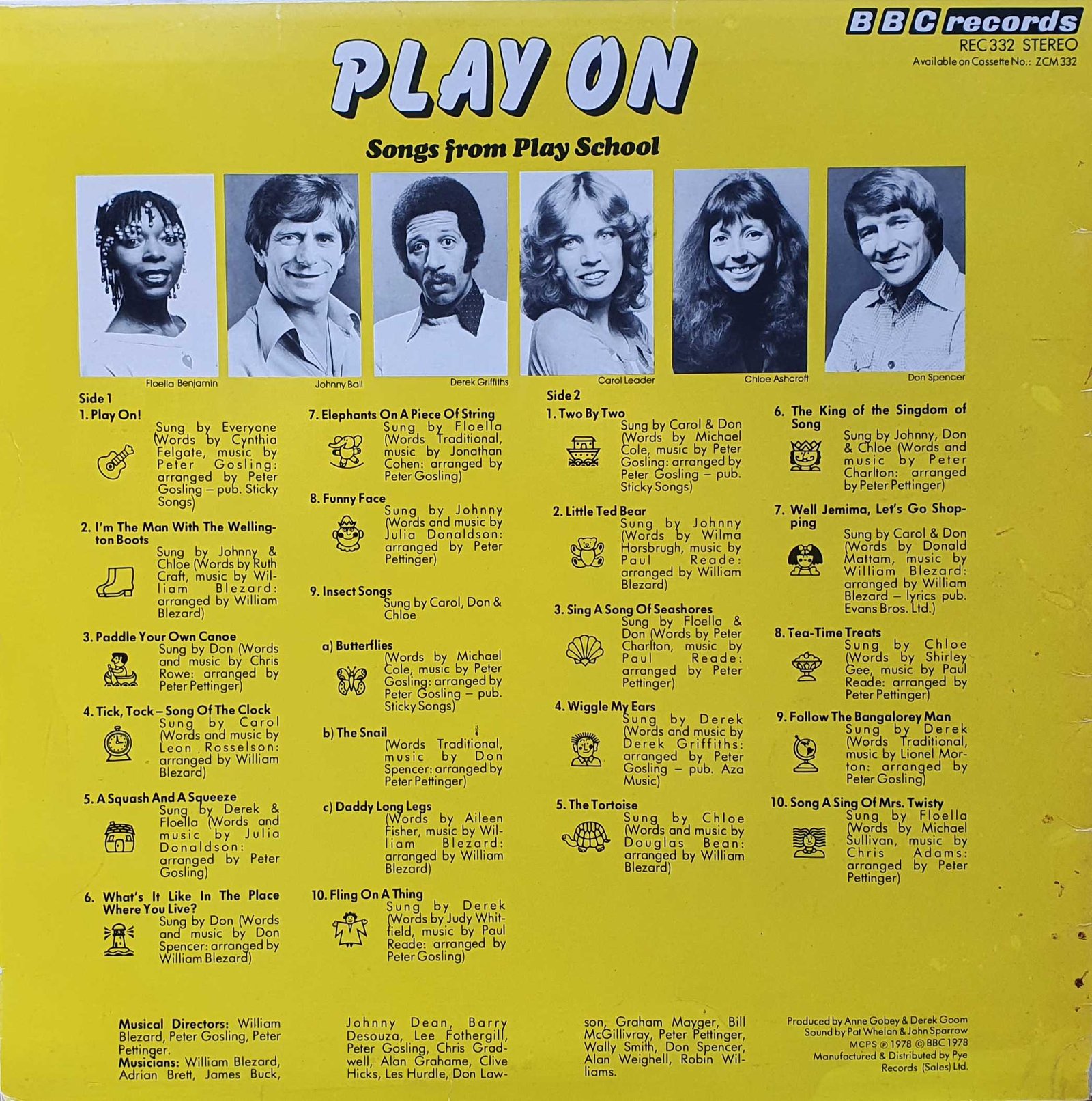 Back cover of REC 332